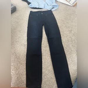 Paige ultra skinny dark wash jeans. Size 25. Never worn.